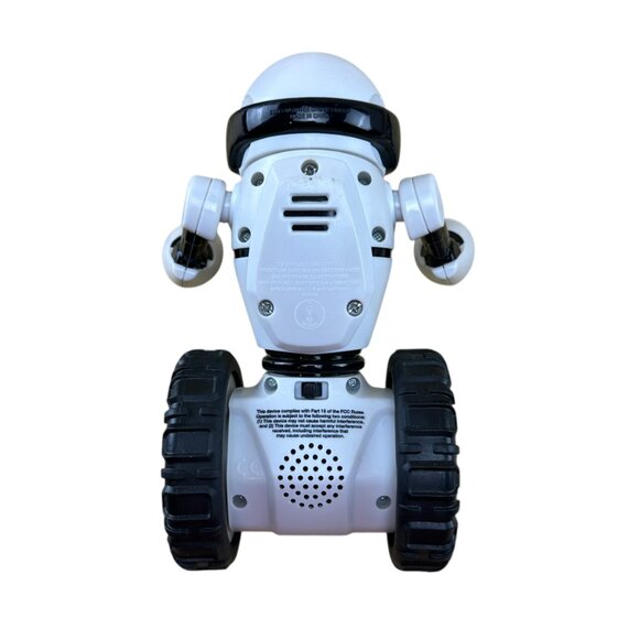 Wowwee Black Miposaur Dinosaur with Ball White Mip Robot Balance Board Lot Works - Picture 10 of 16